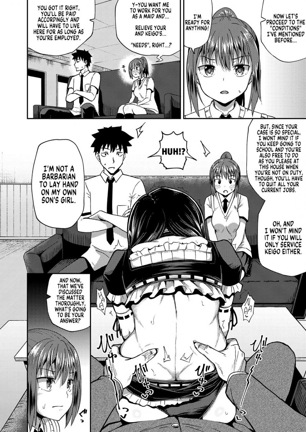 Hentai Manga Comic-My Childhood Friend is my Personal Mouth Maid-v22m-v22m-v22m-Chapter 1-7